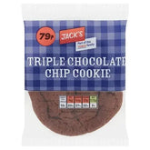 Jack's Triple Chocolate Chip Cookie 55g (Case of 12)  Adomoo